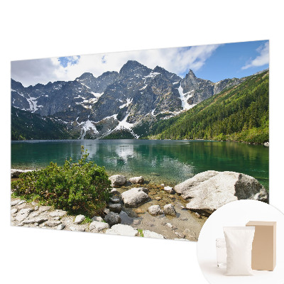 Fototapete fürs Wohnzimmer Bergsee