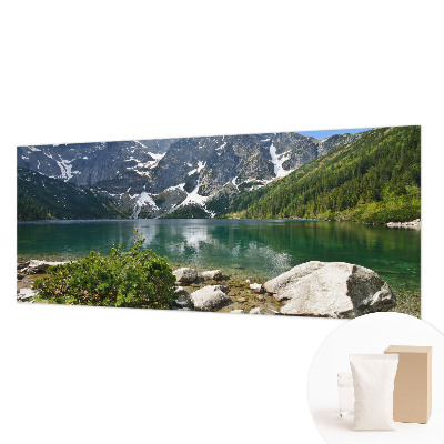 Fototapete fürs Wohnzimmer Bergsee