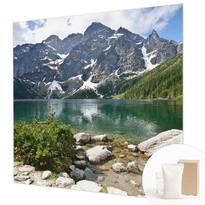 Fototapete fürs Wohnzimmer Bergsee