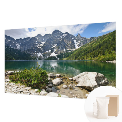 Fototapete fürs Wohnzimmer Bergsee