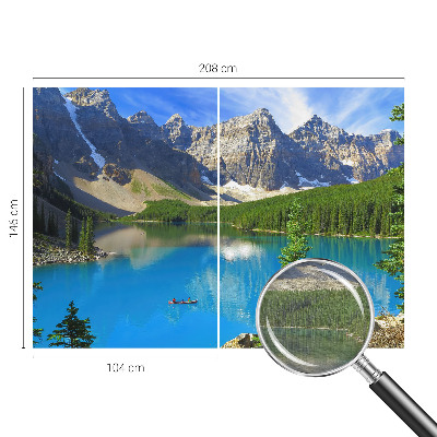 Vlies-Fototapete nach Maß mit Motiv eines Bergsees