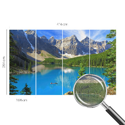 Vlies-Fototapete nach Maß Bergsee