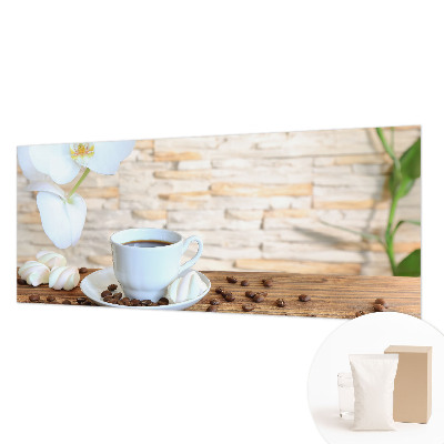Motivtapete mit floralem Motiv für eine entspannende Atmosphäre