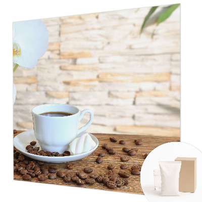 Motivtapete mit floralem Motiv für eine entspannende Atmosphäre