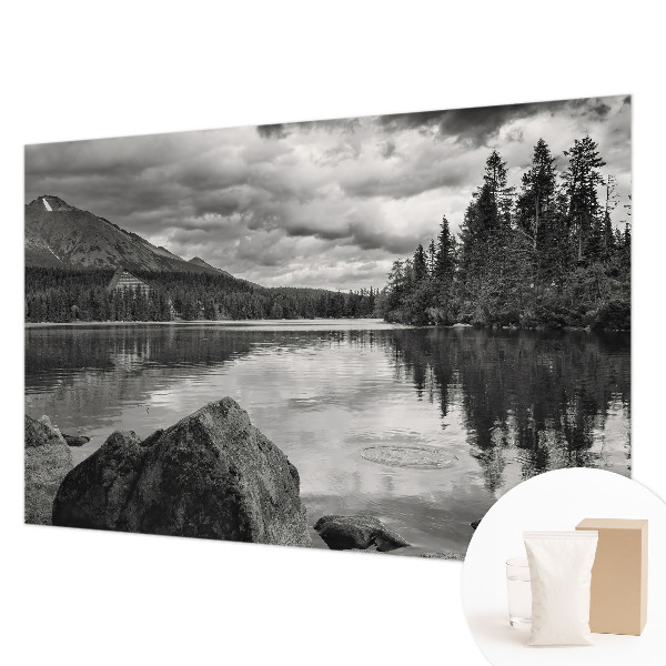 Wand-Fototapete mit Bergpanorama