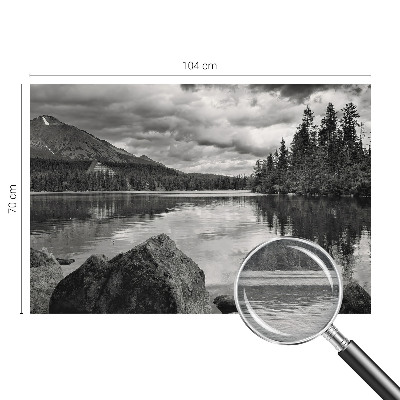Wand-Fototapete mit Bergpanorama