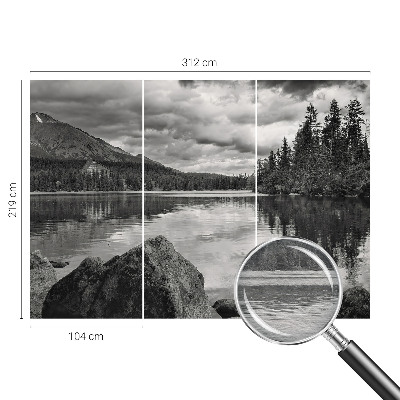 Wand-Fototapete Bergpanorama