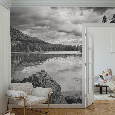 Wand-Fototapete mit Bergpanorama