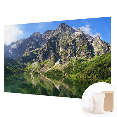 Fototapete mit einem Motiv malerischer Berge