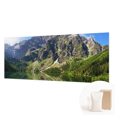 Fototapete mit einem Motiv malerischer Berge