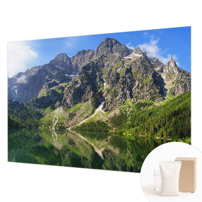 Fototapete mit einem Motiv malerischer Berge