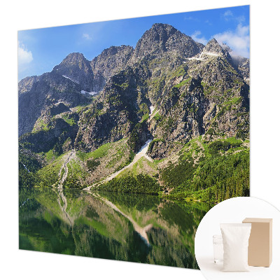 Fototapete mit einem Motiv malerischer Berge