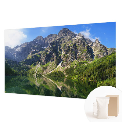 Fototapete mit einem Motiv malerischer Berge