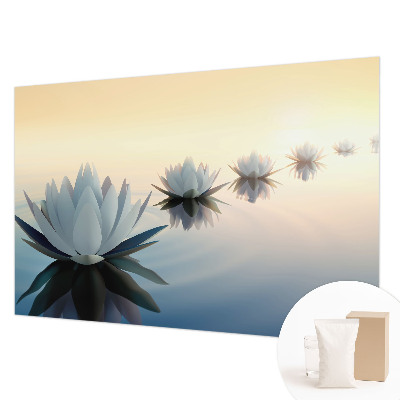 Fototapete fürs Wohnzimmer mit friedlicher Aussicht