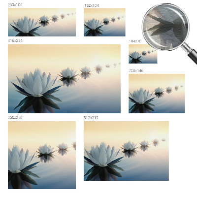 Fototapete fürs Wohnzimmer Friedliche Aussicht