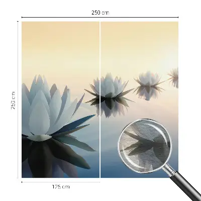 Fototapete fürs Wohnzimmer mit friedlicher Aussicht