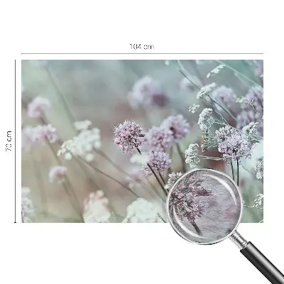 Fototapete fürs Kinderzimmer mit Motiv Wildblumen
