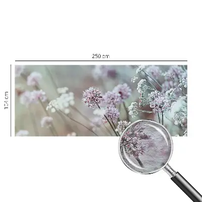 Fototapete fürs Kinderzimmer mit Motiv Wildblumen