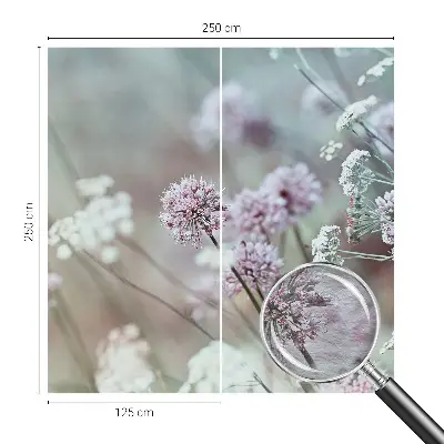 Fototapete fürs Kinderzimmer mit Motiv Wildblumen