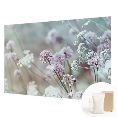 Fototapete fürs Kinderzimmer mit Motiv Wildblumen