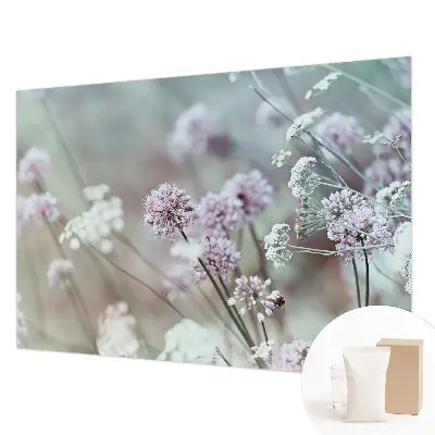 Fototapete fürs Kinderzimmer mit Motiv Wildblumen