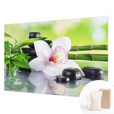 Fototapete fürs Schlafzimmer mit einem beruhigenden Naturmotiv