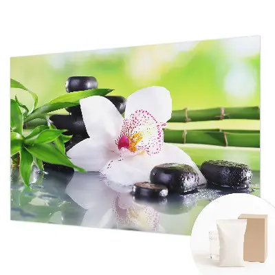 Fototapete fürs Schlafzimmer mit einem beruhigenden Naturmotiv