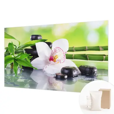 Fototapete fürs Schlafzimmer mit einem beruhigenden Naturmotiv