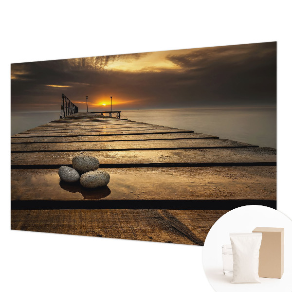 Fototapete aus Vlies mit Motiv eines Sonnenuntergangs