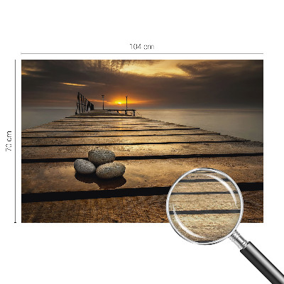 Fototapete aus Vlies mit Motiv eines Sonnenuntergangs
