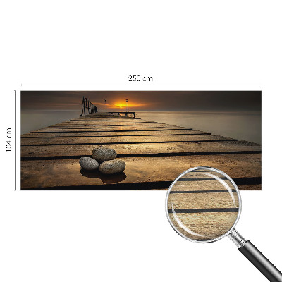 Fototapete aus Vlies mit Motiv eines Sonnenuntergangs