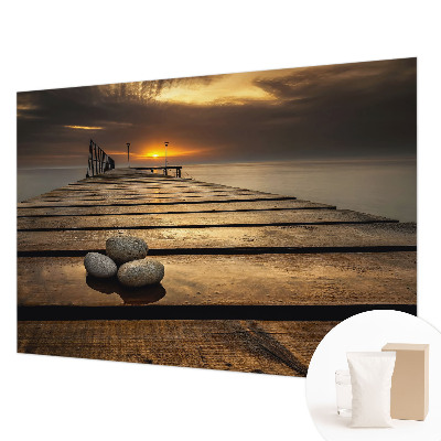 Fototapete aus Vlies mit Motiv eines Sonnenuntergangs