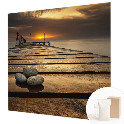 Fototapete aus Vlies mit Motiv eines Sonnenuntergangs