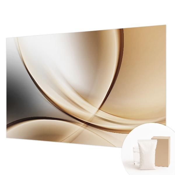 Vlies-Fototapete fürs Schlafzimmer Abgerundete Linien