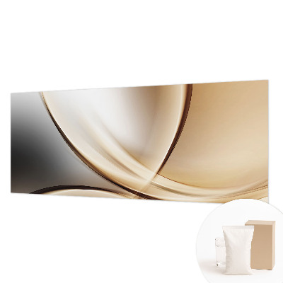 Vlies-Fototapete fürs Schlafzimmer Abgerundete Linien