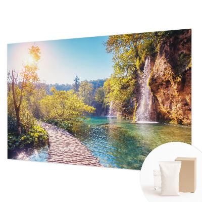 Vlies-Fototapete fürs Kinderzimmer mit einer naturnahen Landschaft