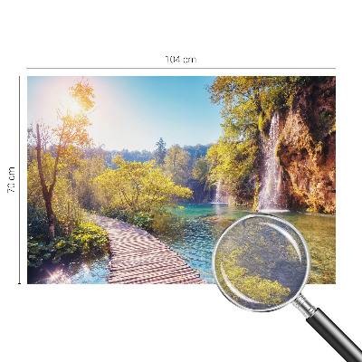 Vlies-Fototapete fürs Kinderzimmer mit einer naturnahen Landschaft