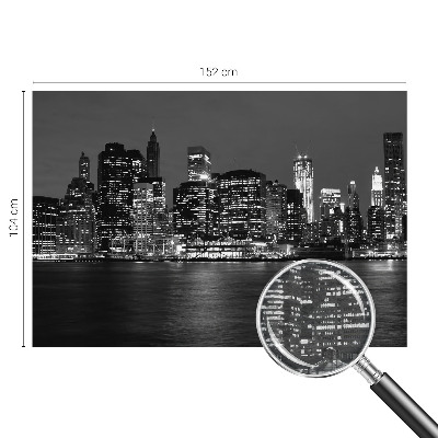 Vlies-Fototapete nach Maß mit Motiv 'Nachtmetropole'