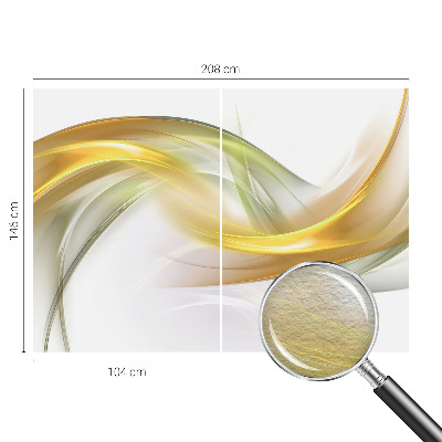 Vliestapete fürs Schlafzimmer Fließende Harmonie