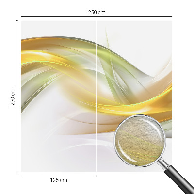 Vliestapete fürs Schlafzimmer Fließende Harmonie