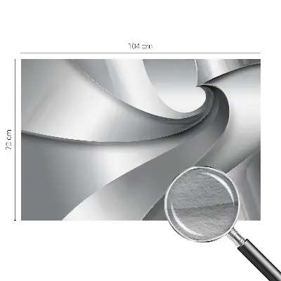 Bedruckte Vlies-Fototapete mit geometrischen Spiralen