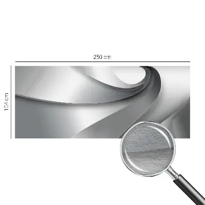 Bedruckte Vlies-Fototapete mit geometrischen Spiralen