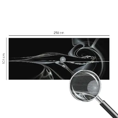 Moderne Vlies-Fototapete mit Motiv von Flüssigkeitsleitungen