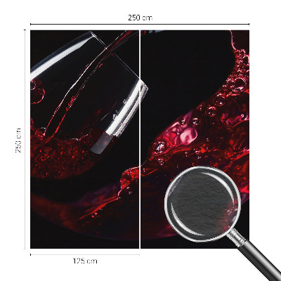 Fototapete aus Vlies mit Motiv von Rotwein