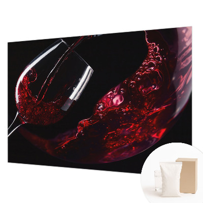 Fototapete aus Vlies mit Motiv von Rotwein