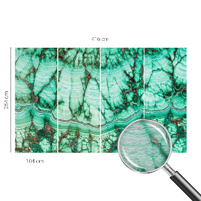 Bildtapete Grüne Muster