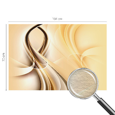 Wand-Fototapete Wellenlinien