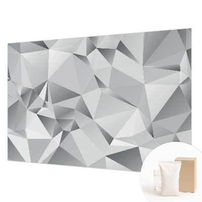 Wandtapete mit abstraktem geometrischem Muster