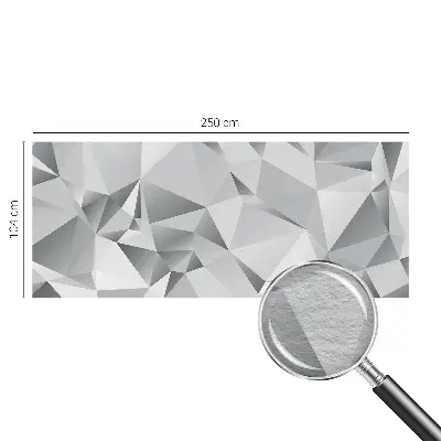 Wandtapete mit abstraktem geometrischem Muster