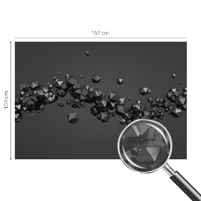 Fototapete fürs Kinderzimmer Schwarze Klumpen